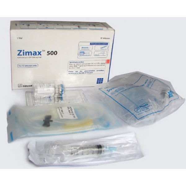 ZIMAX I.V 500mg Inj.